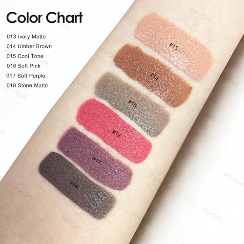 KYDA Liquid Matte Eyeshadow - Long-Wear Crease-Resistant