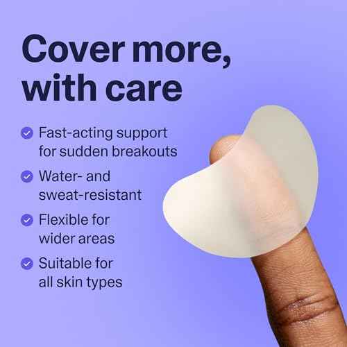 Curology Emergency Spot Patch Clusters for Breakouts, Stocking Stuffer Gifts, Fast Acting Large Hydrocolloid Pimple Patches for Face, Oil Absorbing, 14 Count