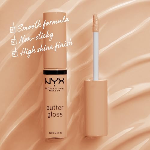 NYX Butter Gloss - Non-Sticky Lip Gloss in Fortune Cookie