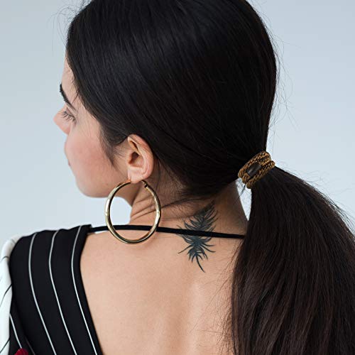 Funtopia 30Pcs Hair Ties for Women - No Damage Elastics