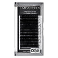 D Curl Eyelash Extensions 12MM 0.25mm Volume