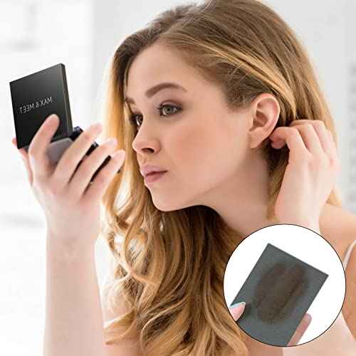 WishLotus Replacement for Face Oil Blotting Sheets, 400Pc Linen Oil Blotting Paper for Oily Skin, Oil Absorbing Sheets for Men and Women (400)