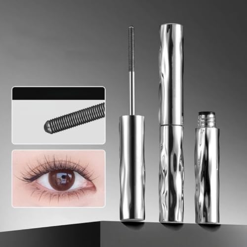 Waterproof 3D Curling Mascara with Metal Wand - Black, 2 Pack