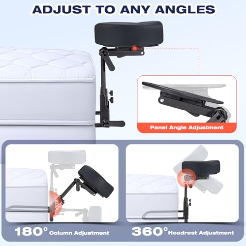 2-in-1 Bed Mattress Massage Headrest Kit for Relaxation & Comfort