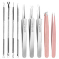 Teenitor 9-Piece Blackhead Remover & Pimple Popper Tool Kit