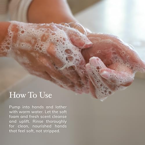 Deep Steep Liquid Hand Wash, Brown Sugar Vanilla, 17.6 oz ? Moisturizing Cleanser with Olive Oil, Aloe Vera, Glycerin & Hyaluronic Acid ? Vegan, Clean Beauty, Soft & Nourished Hands