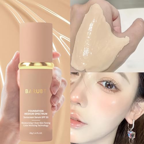 Color Changing Foundation - Waterproof, Long-Lasting, Medium Spectrum