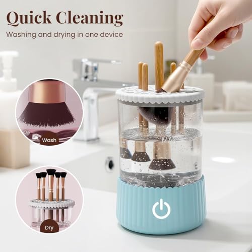 Automatic Makeup Brush Cleaner Machine - USB Powered