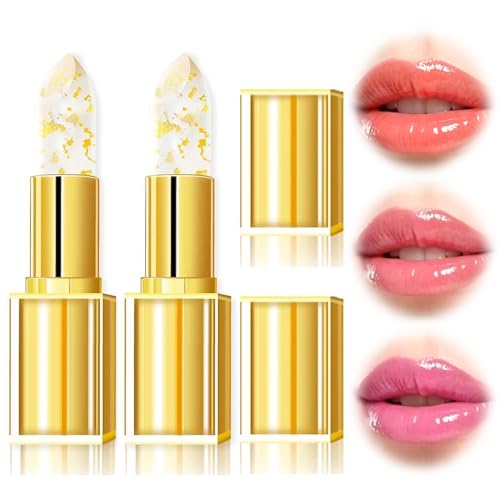 pH Color-Changing Lipstick for Women - Long Lasting Moisturizing