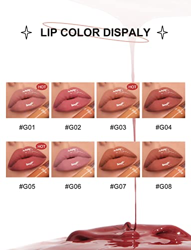 INTO YOU Lip Gloss Stain - Long Lasting, Moisturizing Liquid Lipstick