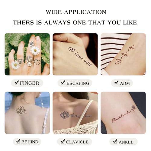 Henna Tattoo Stencil Kit - 630 Designs, 16 Sheets