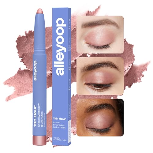 ALLEYOOP 11th Hour Cream Eyeshadow Stick, Rose Shimmer