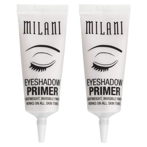 Milani Eyeshadow Primer - 2 Pack | Primer Face Makeup Eye Shadow Primer Base | Makeup Primer for Face | Vegan, Cruelty-Free, Made for Long-Lasting Wear | Use with Eye Shadow Palettes