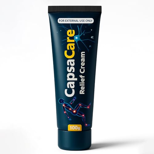 CapsaCare Neuropathy Relief Cream with Capsaicin & Arnica