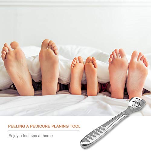 Professional Pedicure Callus Shaver Set with 10 Blades & Case