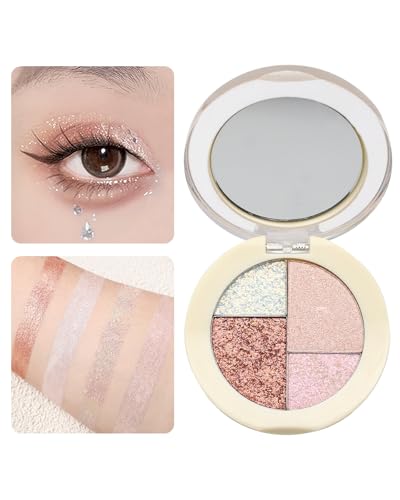 Body Glitter Eyeshadow Makeup - 4 Colors Star & Moon Sequins
