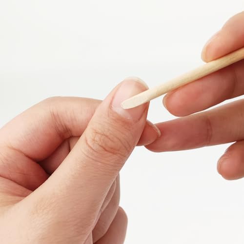 100PCS Wooden Nail Sticks Set - Manicure Cuticle Pushers & Removers