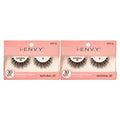 iEnvy 3D Natural Strip Lashes - Lightweight Volume 2 Pack