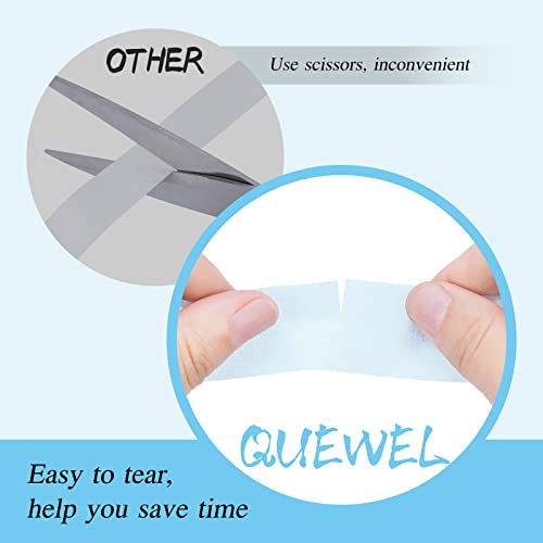 QUEWEL Lash Tape for Eyelash Extensions - Blue Microfoam