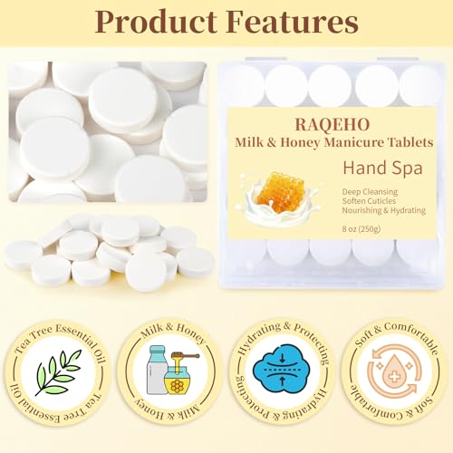 Milk & Honey Spa Soak Tablets - 40 Count Manicure Pedicure