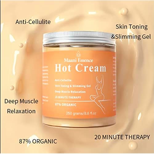 Fat Burning Cream, Slimming Cream, Hot Cream, Best Weight Loss Cream, Skin Firming Cream Anti-Cellulite Body Cream, Skin Slimming Firming Gel, Deep Muscle Relaxation Hot Cream