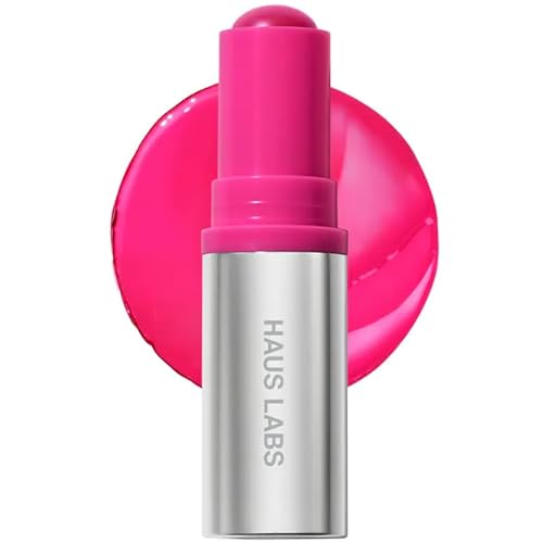 HAUS LABS BY LADY GAGA Color Fuse Lip + Cheek Blush Balm Stick in Glassy Pitaya & ENTEL Aloe Vera Sheet Masque (BONUS)