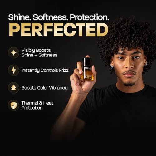 BASED Hair Elixir - Weightless Shine Serum with Heat Protection