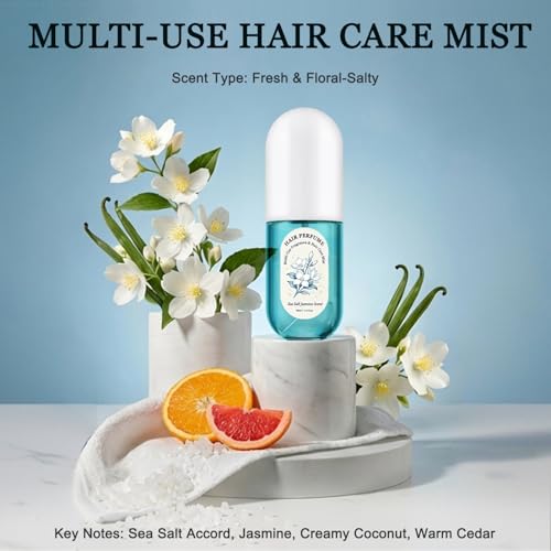 Sea Salt Jasmine Hair Mist - Frizz Control & Shine, 1.4 oz