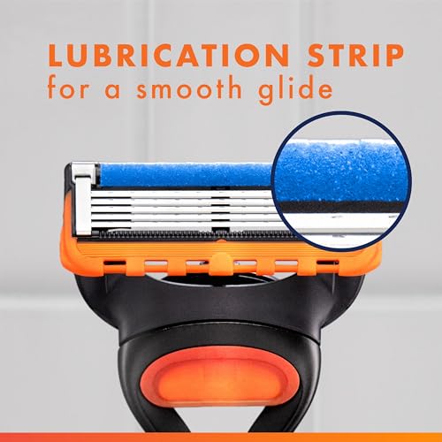 Gillette Fusion5 Men's Razor with 4 Blade Refills