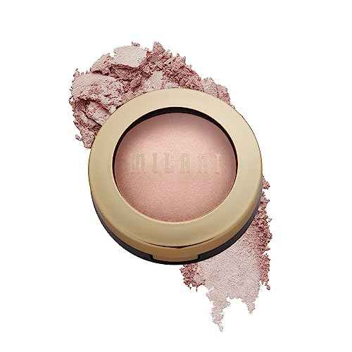 Milani Highlighter Makeup - Baked Contour Powder & Face Highligher, Made in Italy - Dolce Perla