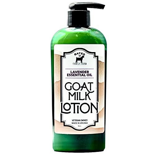 Bates Family Farm Goat Milk, Essential Oil, and Shea Butter Lotion 8 oz (Lavender)