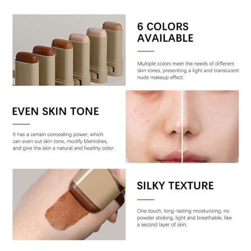 Foundation Stick - Hydrating Tinted Moisturizer for Natural Finish