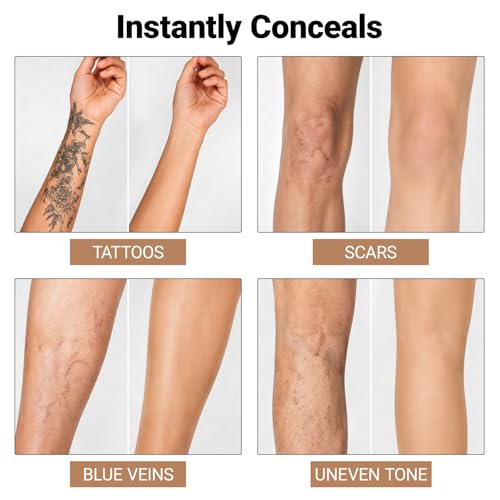 Erinde Waterproof Body Makeup | Tattoo Cover Up & Concealer
