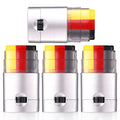 4 Pack Sports Face Paint Sticks - Vibrant Colors for Events & Celebrations