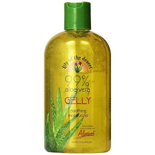 Lily of the Desert Aloe Vera Gelly Bottle, 12 Ounce (6 Pack)