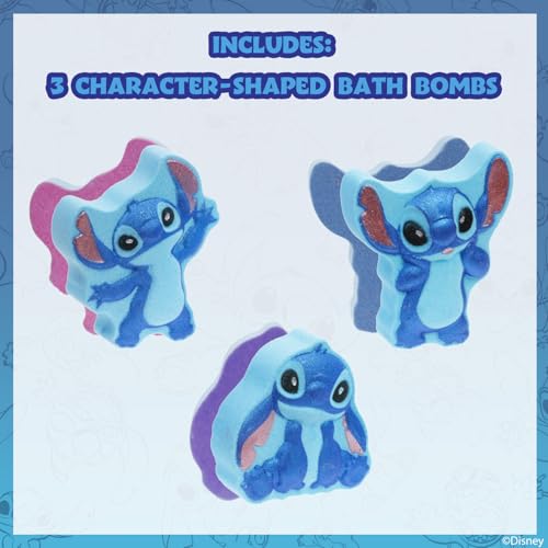 Character Shaped Bath Bomb Set - 3-Piece Berry Scented