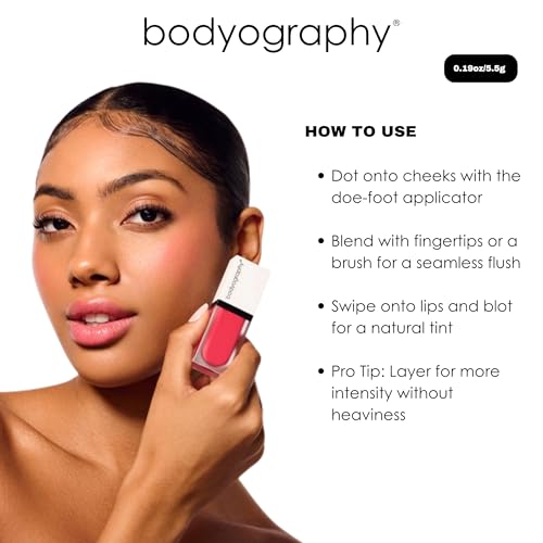 Bodyography Color Cassette Liquid Blush & Lip Tint - Melody