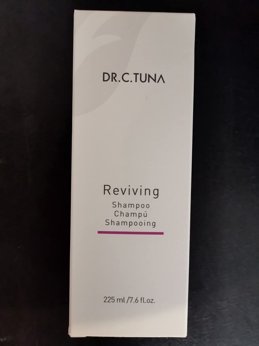 FARMASI Dr. C. Tuna Reviving Shampoo, Volumizing, Thickening and Biotin Shampoo for Men & Women, Shampoo to Support Hair Growth, Hair Strengthening & Regrowth Thickening Product, 7.6 fl. oz / 225 ml