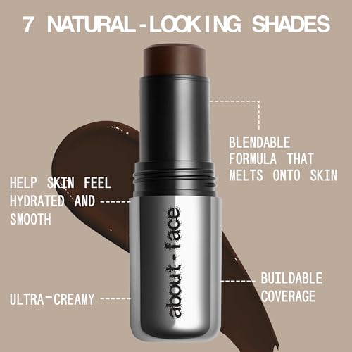 about-face Beach Freak Bronzer Stick Medium/Deep 0.2oz Natural Sun-Kissed Glow