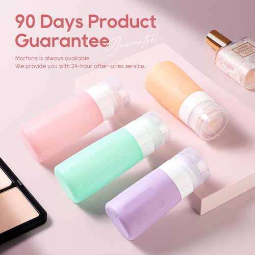 Morfone 16-Pack TSA Travel Bottles Set – Leak Proof Silicone