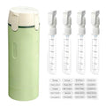 4-Pack 30ML Travel Bottles, Leak-Proof Pump Dispenser