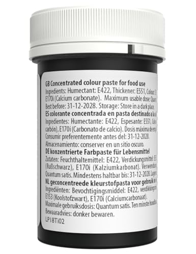 Sugarflair Spectral Paste Shadow Grey Edible Food Colouring