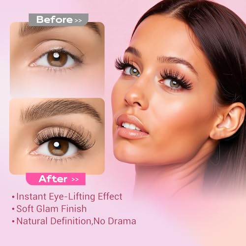 Cat Eye Lashes - Fluffy Volume False Lashes, 7 Pairs Reusable