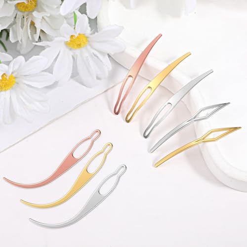 8Pcs Interlocking Locking Tools for Locs Dreadlocks Hair Styling Retightening