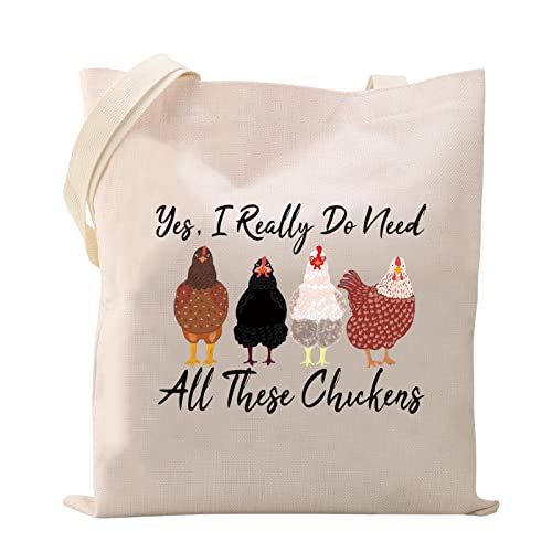 Chicken Lover Makeup Bag Canvas Cosmetic Organizer