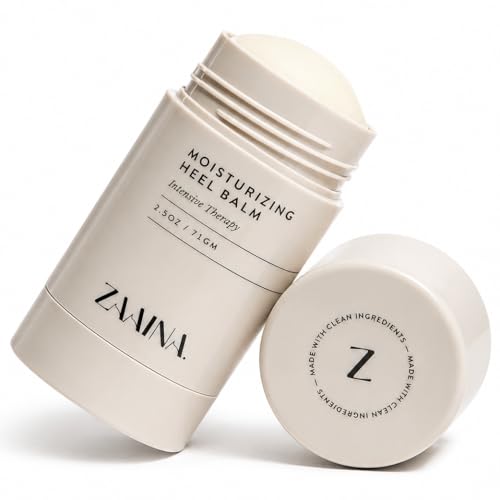 Heel Balm Stick for Dry Cracked Feet & Calluses - Intensive Moisturizer with Shea & Tea Tree Oil, 2.5 oz