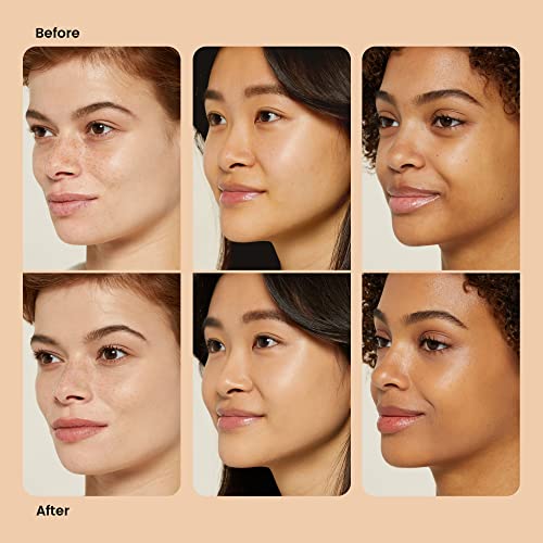 JOAH Perfect Complexion Cashmere Powder Foundation, Medium Face Coverage, Matte Finish, Korean Makeup, Compact Design For Oily & All Skin Types, 16 Hour Wear, Deep with Neutral Undertones