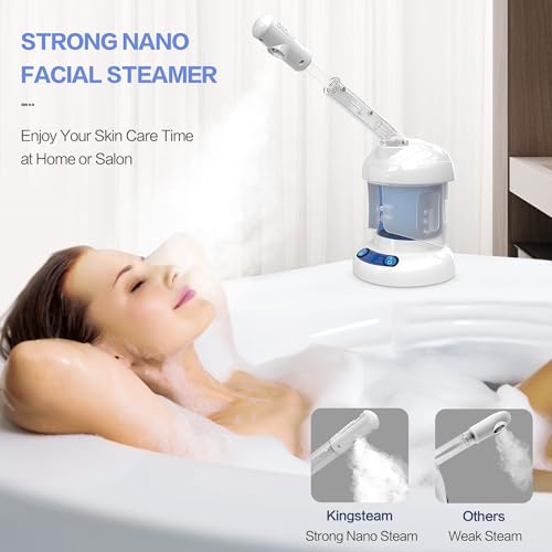 Facial Steamer with Ozone & Ionic Mist | Kingsteam 400ml