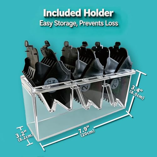 Wahl Clipper Guards Set 6-Piece Replacement Kit, 1.25-2.5" Lengths