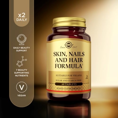 SOLGAR, Skin, Nails & Hair Tablets, 60 Count